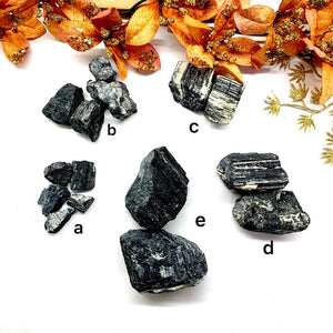 Black Tourmaline Rough Regular (Grounding & Protection)