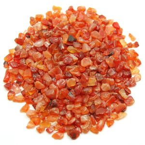 Carnelian Crystal / Stone Chips-1 Kg