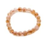 Citrine Bracelet for Financial Money & Wealth Luck Round