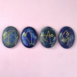 Lapis Lazuli Arch Angel Sets 4 pcs