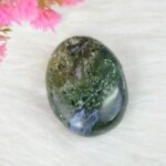 Moss Agate Palm Stone Big Size 5 cm