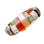 Multi Color Bracelet for Prosperity for Reiki Healing Crystal Aura Chakra