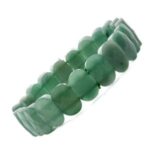 New Green Aventurine Bracelet Better Job Opportunities, Good Health, Increase Prosperity & Reiki Healing (Single Piece)