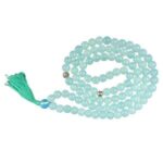 Natural Opalite Crystal Stone Tasbeeh for Muslim Prayer 8 mm 99 Beads Jap Mala