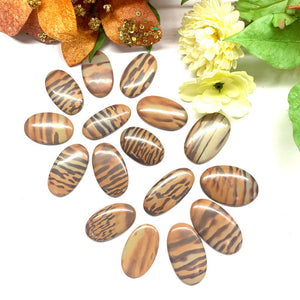 Print Stone Jasper Cabochon (Integrity and Justice)