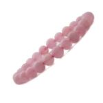 Natural Pink Rose Quartz Bracelet To Attract Love, Relationship & Marriage Reiki Healing Crystals