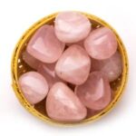 Pink Rose Quartz Natural Tumbled Pebbles Stones for Heart Chakra Healing Reiki Crystal Therapy, Love, Relationship & Marriage