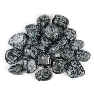 Snowflake Obsidian Tumble Stone