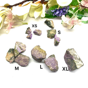Stichtite Rough (Love and Compassion)