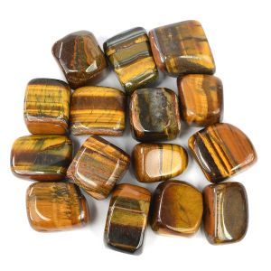 Tiger Eye Tumble Stone
