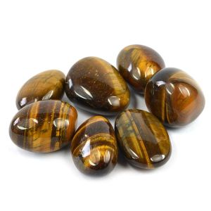 Tiger Eye Superior Tumble Stone