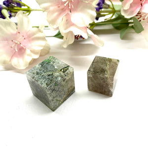 Black Rutilated Quartz Cube