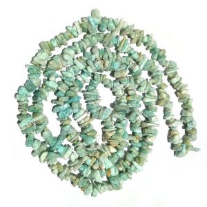 Amazonite Chip Mala / Necklace