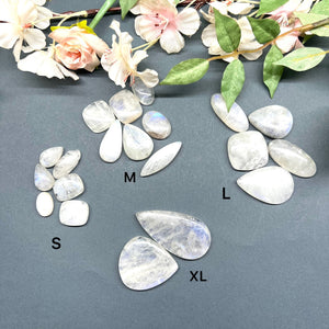 White Moonstone Cabochon (Release Aggression)