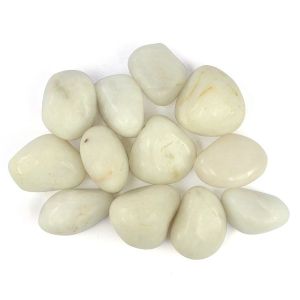 White Agate Tumble Stone